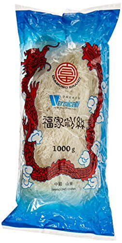 Diamond Glasnudeln, lang, Lungkou Vermicelli, 5er Pack (5 x 1 kg Packung) von Diamond