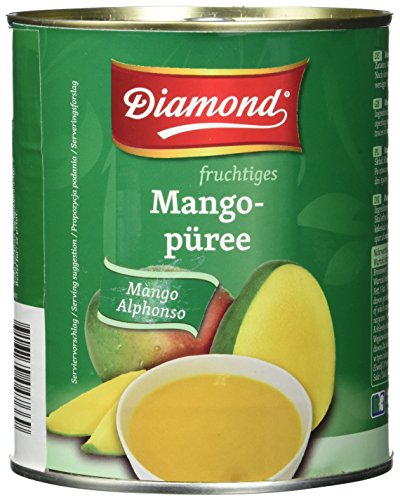 Diamond Mangopüree, Alphonso, 3er Pack (3 x 850 g Dose) von Diamond
