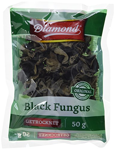Diamond Mu Err Pilze / Black Fungus, getrocknet (50 g Packung) von Diamond