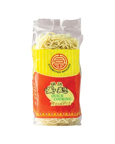 DIAMOND Quick Cooking Nudeln mit Ei, schnelle Nudeln aus Weizenmehl für Bratnudeln & Beilagen - 1 x 500 g von Diamond