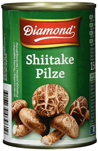 Diamond Shiitake/Tonko Pilze (1 x 156 g) (Packung mit 5) von Diamond