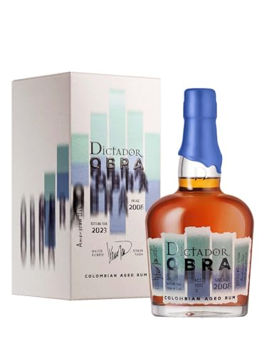 DICTADOR Rum Obra 700 ml Limited Edition Premium Spirituosen aus Kolumbien 42% Vol Geschenkidee Aromatischer Carribean Rum 15 Jahre Trocken | 1er Pack DICTADOR Rum Obra 700 ml Limited Edition Premium Spirituosen aus Kolumbien 42% Vol Geschenkidee Aromatischer Carribean Rum 15 Jahre Trocken | 1er Pack von Dictador