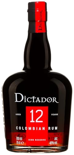Dictador 12 Years Ultra Premium Reserve mit Geschenkverpackung mit XO Miniatur Rum (1 x 0.75 l) von Dictador