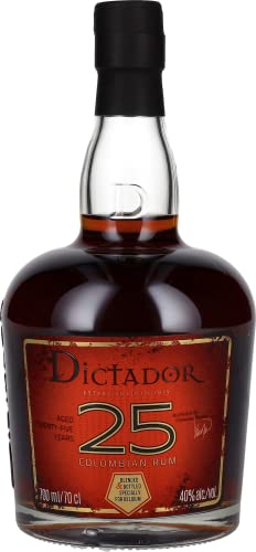 Dictador 25 Years Old Columbian Rum 40% Vol. 0,7l von Dictador