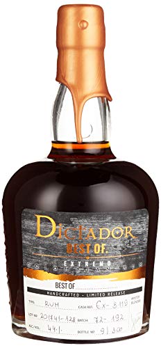 Dictador BEST OF 1972 EXTREMO Colombian Rum Limited Release (1 x 0.7 l) von Dictador
