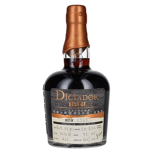 Dictador BEST OF 1979 EXTREMO Colombian Rum Limited Release 42% Vol. 0,7l von Dictador