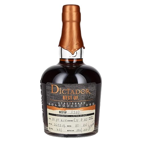 Dictador BEST OF APASIONADO Colombian Rum Limited Release (1 x 0.7 l) von Dictador