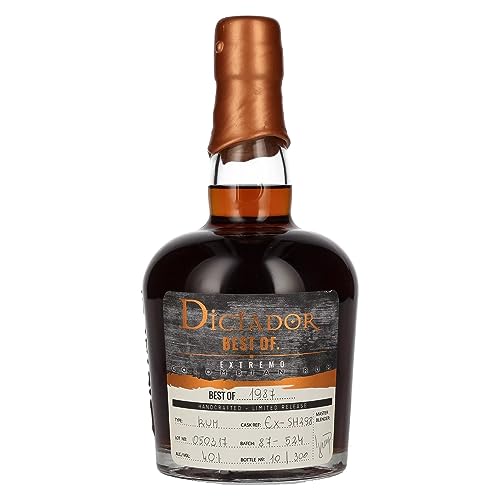 Dictador BEST OF 1987 EXTREMO Colombian Rum Limited Release (1 x 0.7 l) von Dictador