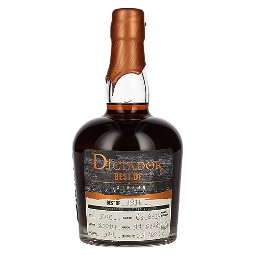 Dictador Best Of 1977 Limited Release Rum (1 x 0.7 l) von Dictador