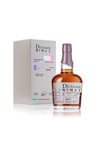 Dictador RIMA 1 16 Years Old AMERICAN OAK Cask Vintage 2006 42% Vol. 0,7l in Geschenkbox Dictador RIMA 1 16 Years Old AMERICAN OAK Cask Vintage 2006 42% Vol. 0,7l in Geschenkbox von Dictador