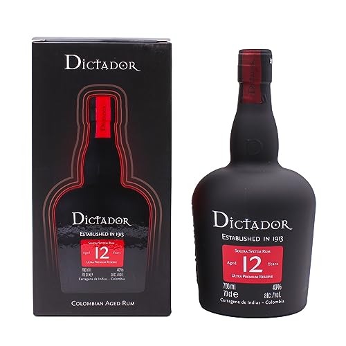 Dictador Solera Rum 12YO 0,7L (40% Vol.) mit GP von Dictador