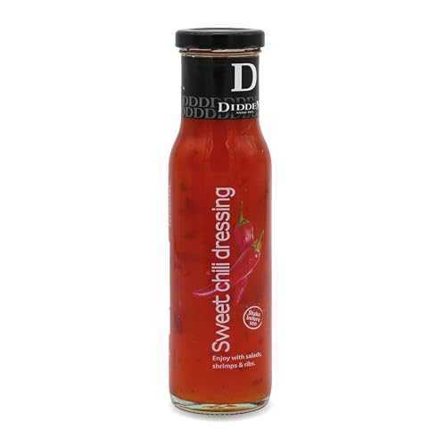 Didden Dressing 240ml – Sweet Chili Dressing – Salatdressing, Speisedressing, auch passend für Fleisch und Fisch von Didden