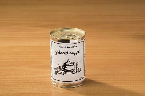 Gulaschsuppe 400g | Pikante und herzhafte Spezialität mit zartem Fleisch | Ideal zum Aufwärmen an kalten Tagen | Traditionelle Zubereitung für unverwechselbaren Geschmack | Premium Suppenerlebnis Gulaschsuppe 400g | Pikante und herzhafte Spezialität mit zartem Fleisch | Ideal zum Aufwärmen an kalten Tagen | Traditionelle Zubereitung für unverwechselbaren Geschmack | Premium Suppenerlebnis von Die Ammerländer Schinkendiele