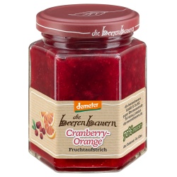 Cranberry-Orangen-Fruchtaufstrich Cranberry-Orangen-Fruchtaufstrich von Die Beerenbauern