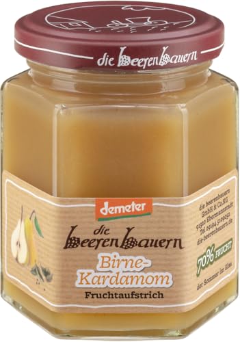 Die Beerenbauern Bio Birne-Kardamom Fruchtaufstrich (2 x 200 gr) von Die Beerenbauern