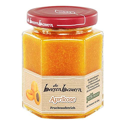 Die Beerenbauern Bio Fruchtaufstrich Aprikose, 200 g Die Beerenbauern Bio Fruchtaufstrich Aprikose, 200 g von Die Beerenbauern