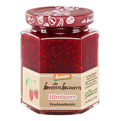 Die Beerenbauern Bio Himbeere Fruchtaufstrich (2 x 200 gr) von Die Beerenbauern