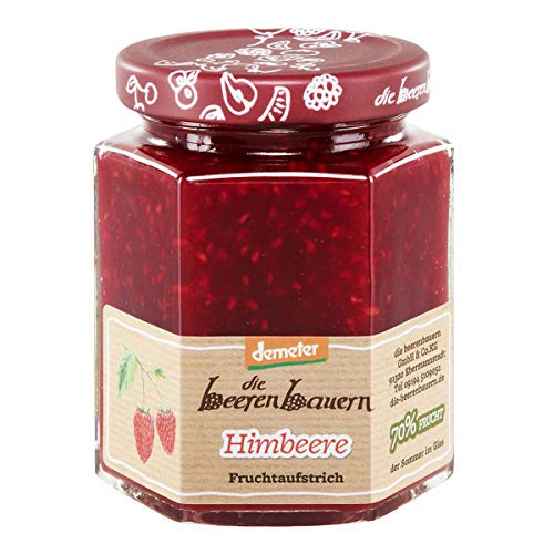 Himbeere Fruchtaufstrich 6 x 200 gr von Die Beerenbauern
