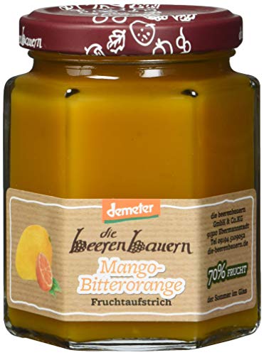 Die Beerenbauern Bio Konfitüre, Mango-Bitterorange, 200g Die Beerenbauern Bio Konfitüre, Mango-Bitterorange, 200g von Die Beerenbauern