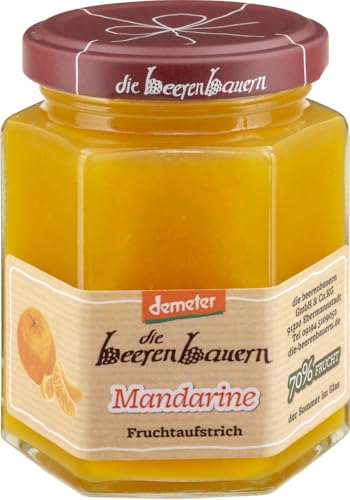 Die Beerenbauern Bio Mandarine Fruchtaufstrich (2 x 200 gr) von Die Beerenbauern