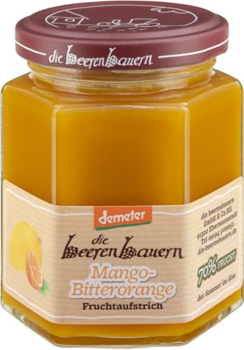 Die Beerenbauern Bio Mango-Bitterorange Fruchtaufstrich (1 x 200 gr) von Die Beerenbauern