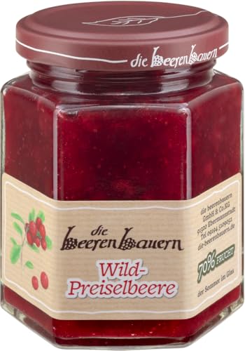 Die Beerenbauern Bio Wild-Preiselbeere (6 x 200 gr) von Die Beerenbauern