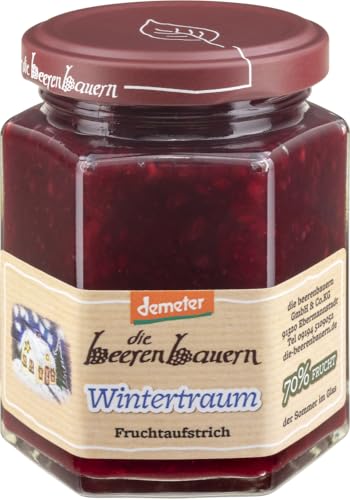 Die Beerenbauern Bio Wintertraum Fruchtaufstrich (2 x 200 gr) von Die Beerenbauern