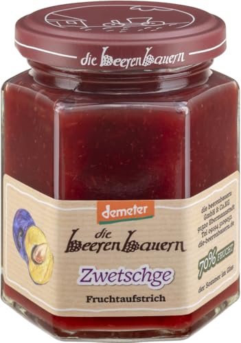 Die Beerenbauern Bio Zwetschge Fruchtaufstrich (2 x 200 gr) von Die Beerenbauern