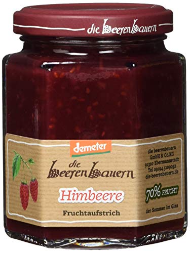 Die Beerenbauern Bio demeter Konfitüre, Himbeere, 200g Die Beerenbauern Bio demeter Konfitüre, Himbeere, 200g von Die Beerenbauern