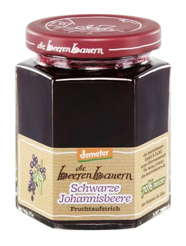 Fruchtaufstrich Schwarze Johannisbeere 70% Frucht Fruchtaufstrich Schwarze Johannisbeere 70% Frucht von Die Beerenbauern