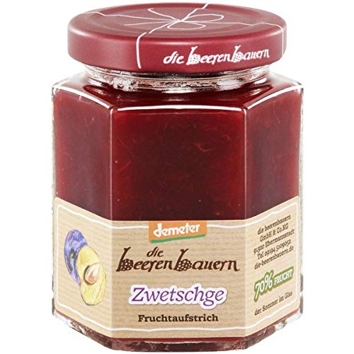 Fruchtaufstrich Zwetschge 70 % Frucht Fruchtaufstrich Zwetschge 70 % Frucht von Die Beerenbauern