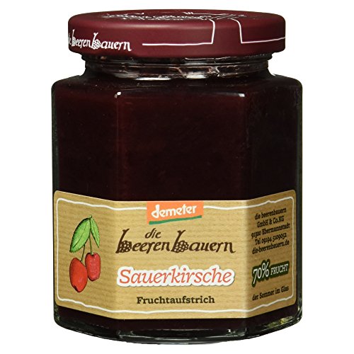 demeter Die beeren bauern Bio Konfitüre Sauerkirsche, 200g demeter Die beeren bauern Bio Konfitüre Sauerkirsche, 200g von Die Beerenbauern