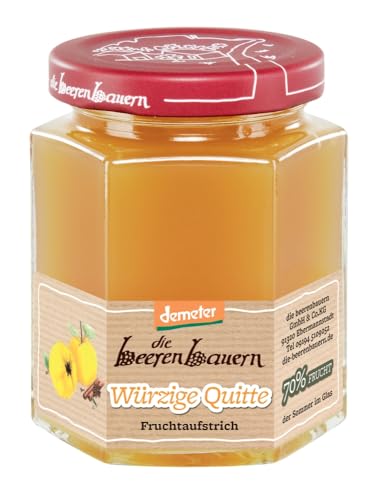 die beerenbauern Fruchtaufstrich Würzige Quitte 70 % Frucht 200 g die beerenbauern Fruchtaufstrich Würzige Quitte 70 % Frucht 200 g von Die Beerenbauern