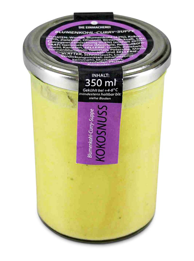 Blumenkohl-Curry-Suppe von Die Einmacherei