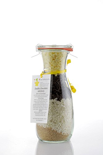 Die Hobbyküche Double-Chocolate-Milchreis im dekorativen 520 ml Glas, ideal als Geschenk Die Hobbyküche Double-Chocolate-Milchreis im dekorativen 520 ml Glas, ideal als Geschenk von Die Hobbyküche
