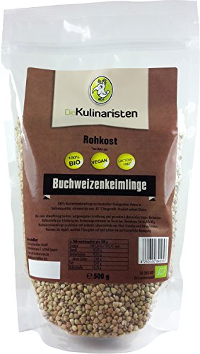 Bio- Buchweizenkeimlinge 500g vegane Rohkostqualität von Die Kulinaristen GmbH