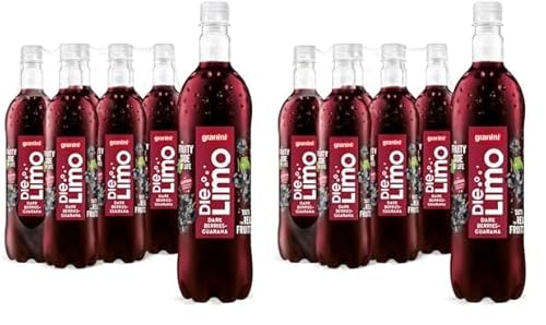 Die Limo von granini Dark Berries-Guarana (6x 1l), natürlich erfrischend, ohne Süßungsmittel und Konservierungsstoffe, mit Geschmack aus echten Früchten, mit Koffein natürlichen Ursprungs, vegan von Die Limo von granini