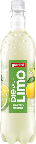 Die Limo von granini Limette-Zitrone (1x 1l), natürlich erfrischend, mit Geschmack aus echten Früchten, ohne Süßungsmittel und Konservierungsstoffe, vegan von Die Limo von granini