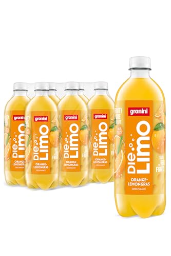 Die Limo von granini Kirsche-Zitrone (6x 1l), natürlich erfrischend, mit Geschmack aus echten Früchten, ohne Süßungsmittel und Konservierungsstoffe, vegan von Die Limo von granini