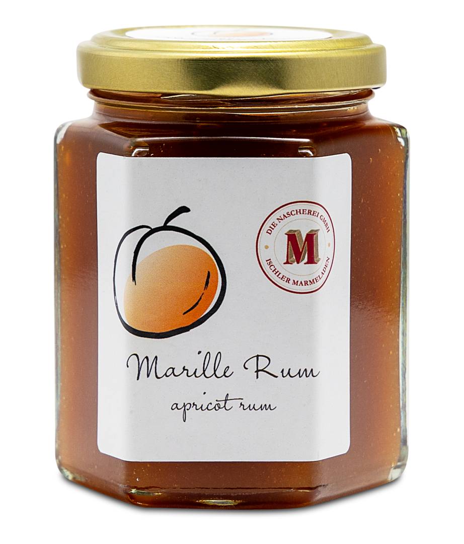 Marillenfruchtaufstrich m. Rum Marillenfruchtaufstrich m. Rum von Die Nascherei GmbH
