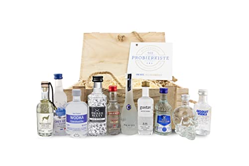 Die Probierkiste - Vodka Klassik 10 | Vodka Probierset Die Probierkiste - Vodka Klassik 10 | Vodka Probierset von Die Probierkiste