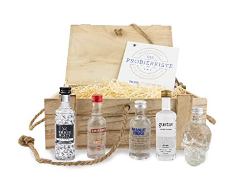 Die Probierkiste - Vodka Klassik 5 | Vodka Probierset Die Probierkiste - Vodka Klassik 5 | Vodka Probierset von Die Probierkiste