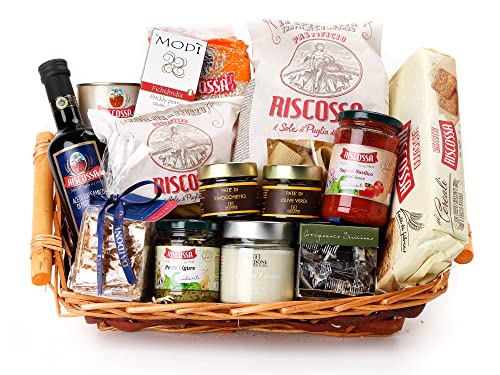 Die Scheune GmbH - Geschenkkorb/Präsentkorb Italien Caesar mit Vorspeisen, Teigwaren, Tomatensauce, Pesto und Patés aus Italien und dem Mittelmeerraum - Delikatessen Geschenkkorb deluxe premium Die Scheune GmbH - Geschenkkorb/Präsentkorb Italien Caesar mit Vorspeisen, Teigwaren, Tomatensauce, Pesto und Patés aus Italien und dem Mittelmeerraum - Delikatessen Geschenkkorb deluxe premium von DIE SCHEUNE DELIKATESSEN