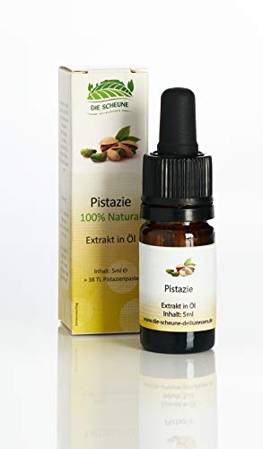 Die Scheune GmbH - Pistazien Aroma 100% natürlich (5ml) zuckerfrei = 37 TL Pistazienpaste von DIE SCHEUNE DELIKATESSEN