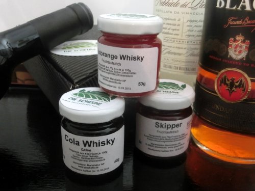 Geschenk für Männer Geschenkkorb / Präsentkorb Beschwipstes Frühstück - 6x50g alkoholhaltige Fruchtaufstriche und Gelees | gut als kleines Geschenk, kleine Geschenkidee, Geschenkkorb Alkohol, Geschenke Alkohol, Probierset, Alkohol Geschenkset, Alkohol Geschenk für Frauen, für Männer, für Mann, für Freund, für Ihn, Geschenk für Männer Geschenkkorb / Präsentkorb Beschwipstes Frühstück - 6x50g alkoholhaltige Fruchtaufstriche und Gelees | gut als kleines Geschenk, kleine Geschenkidee, Geschenkkorb Alkohol, Geschenke Alkohol, Probierset, Alkohol Geschenkset, Alkohol Geschenk für Frauen, für Männer, für Mann, für Freund, für Ihn, von Die Scheune