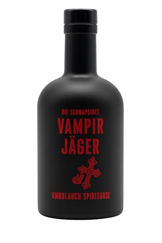 Die Schnapsidee Vampirjäger - Knoblauch Spirituose 0,5l von Die Schnapsidee