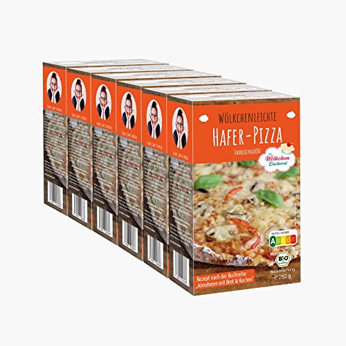 6x "Hafer-Pizza" Bio-Backmischung - Die Wölkchenbäckerei - Nutriscore A von Die Wölkchenbäckerei