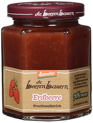 Die beeren bauern demeter Bio Erdbeer-Fruchtaufstrich, 200 g Die beeren bauern demeter Bio Erdbeer-Fruchtaufstrich, 200 g von Die beeren bauern