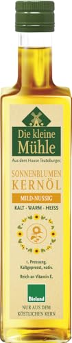 Die kleine Mühle Bio Kl. Mühle Sonnenblumen-Kernöl (6 x 500 ml) von Die kleine Mühle