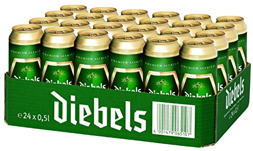 Diebels Alt Dosenbier, EINWEG, Original Altbier Bier aus Issum am Niederrhein (24 x 0.5 L Dose) von DIEBELS